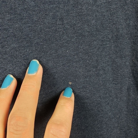 3/$15 boys fruit of the loom basic blue vneck tshirt size XXL 16 - Picture 3 of 6